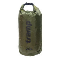 Гермомешок Tramp PVC Diamond Rip-Stop оливковый 20 л UTRA-113-olive