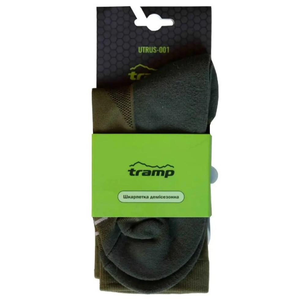 Шкарпетки демісезонні Tramp Зелений 44-46 30239-001-olive-38/40
