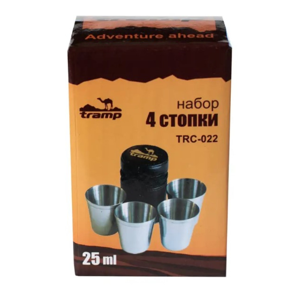 Набір 4 чарки Tramp 25 мл UTRC-022