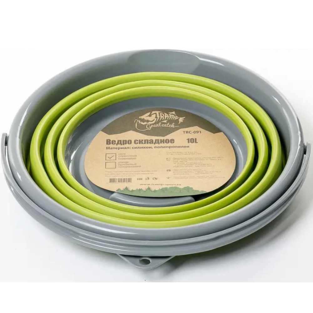 Відро складане Tramp 10 л Оливковий UTRC-091-olive