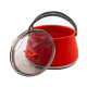 Чайник Tramp з металевим дном 1л Червоний TRC-125-terracota