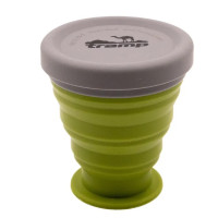 Склянка складна силіконова Tramp з кришкою 200 мл UTRC-126-green