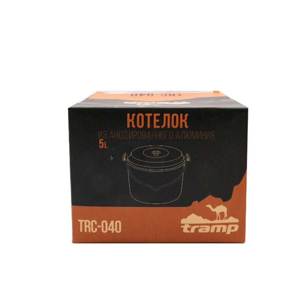 Казанок Tramp анодований з кришкою 4.6 л UTRC-040