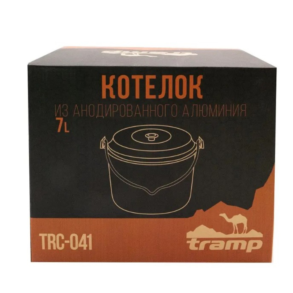 Казанок Tramp анодований з кришкою 7 л UTRC-041