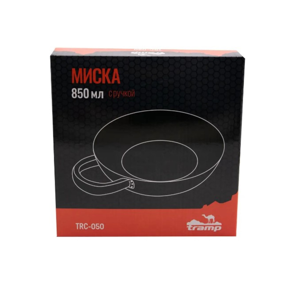 Миска Tramp нержавіюча з ручкою UTRC-050