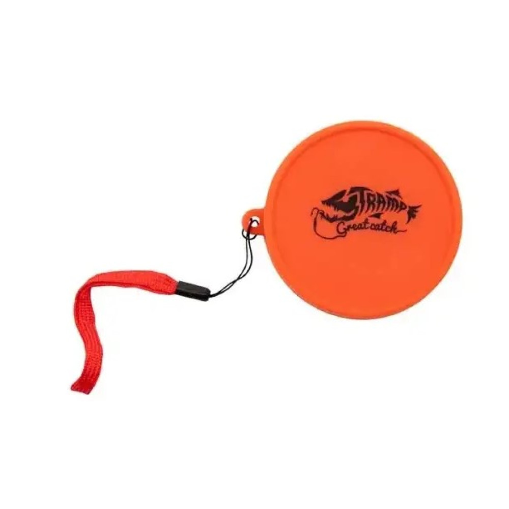 Склянка складна силіконова з кришкою Tramp 180 мл UTRC-083-orange