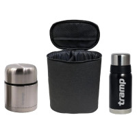 Комплект термосів у чохлі Tramp DinnerBox Set 1,0 л DBX051BLCK