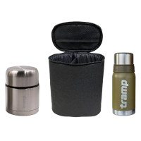 Комплект термосів у чохлі Tramp DinnerBox Set 0,5 л DBX0505OLV