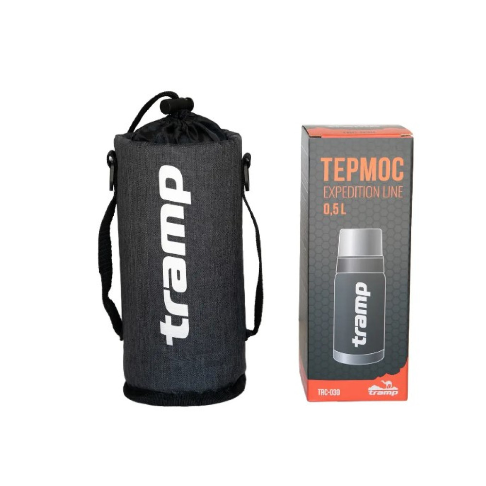 Термочохол для термоса Tramp EXP 0,5 л TRA-288-grey-melange