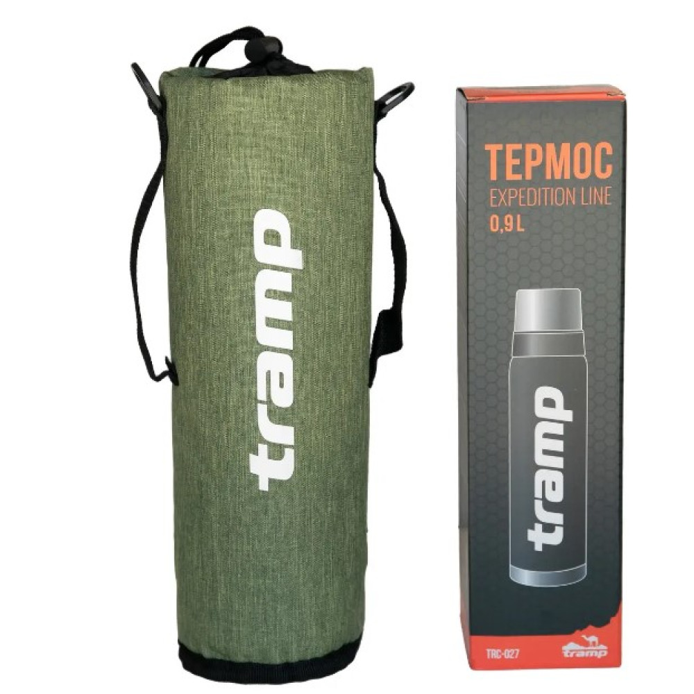 Термочохол для термоса Tramp EXP 0,9 л TRA-290-olive-melange