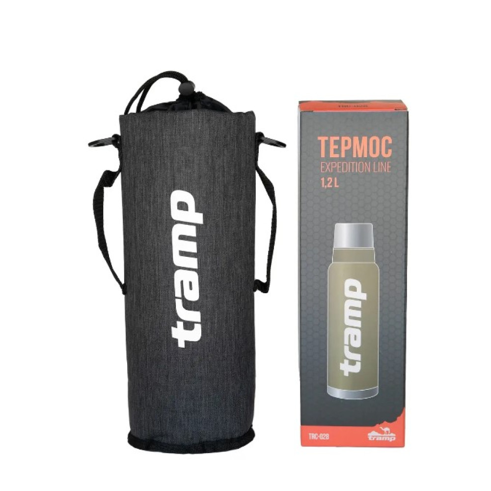 Термочохол для термоса Tramp EXP 1,2 л TRA-291-grey-melange