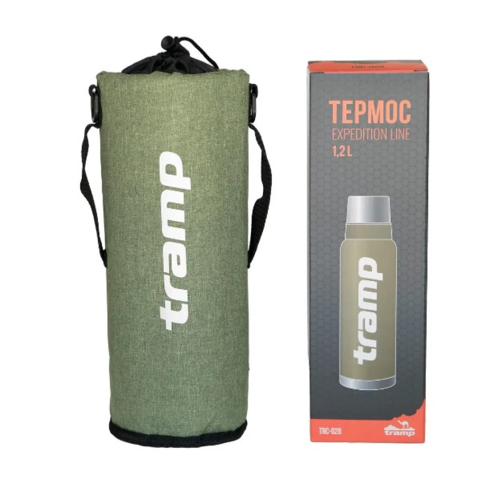 Термочохол для термоса Tramp EXP 1,2 л TRA-291-olive-melange