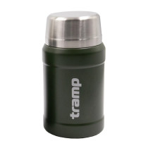 Термос Tramp харчовий 0,8 л у чохлі Оливковий UTRC-132-olive