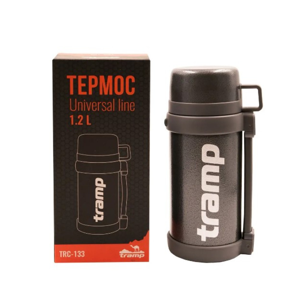 Термос Tramp Universal Line 1.2 л сірий TRC-133-grey