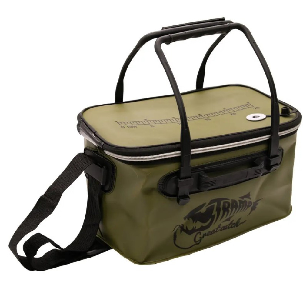 Сумка рибальська Tramp з EVA olive 55x30x30см (L) UTRP-030