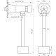 Кран-дозатор для писсуара  Tremolada ТREMO-316