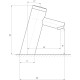 Кран-дозатор для раковини Tremolada інфрачервоний TREMO-8501 BATTERY