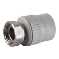 Муфта с накидной гайкой Vsplast PPR ф20х1/2″ 000003175