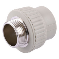 Муфта зовнішнє різьблення Vsplast PPR 50x1 1/2″ 000021815