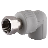Кут з накидною гайкою Vsplast PPR ф20х1/2” 000003472
