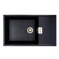 Кухонная мойка VALESO 8650 DIAMOND матовая черная (SP000047028)