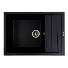 Кухонная мойка VALESO 7050 CASCADA черный металлик (SP000047135)