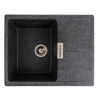 Гранитная мойка для кухни VALESO ZIRKONE 6250 матовая Графит (SP000047317)