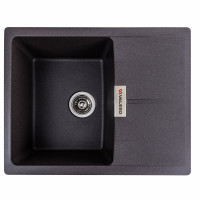 Гранитная мойка для кухни VALESO 6250 ZIRKONE матовый Гренадин (SP000047500)