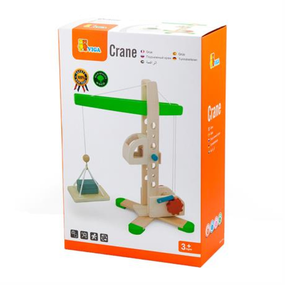 Іграшка Viga Toys Підйомний кран
