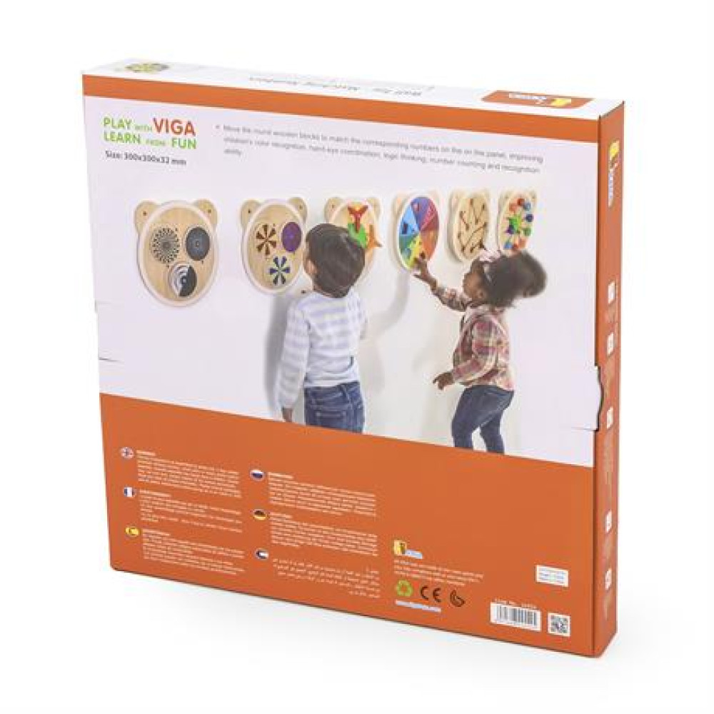 Бізіборд Viga Toys Простий рахунок (44554FSC)