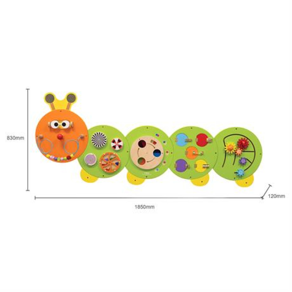 Бізіборд Viga Toys Гусениця (44557FSC)