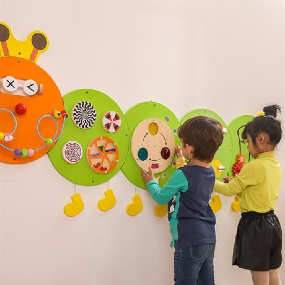 Бізіборд Viga Toys Гусениця (44557FSC)