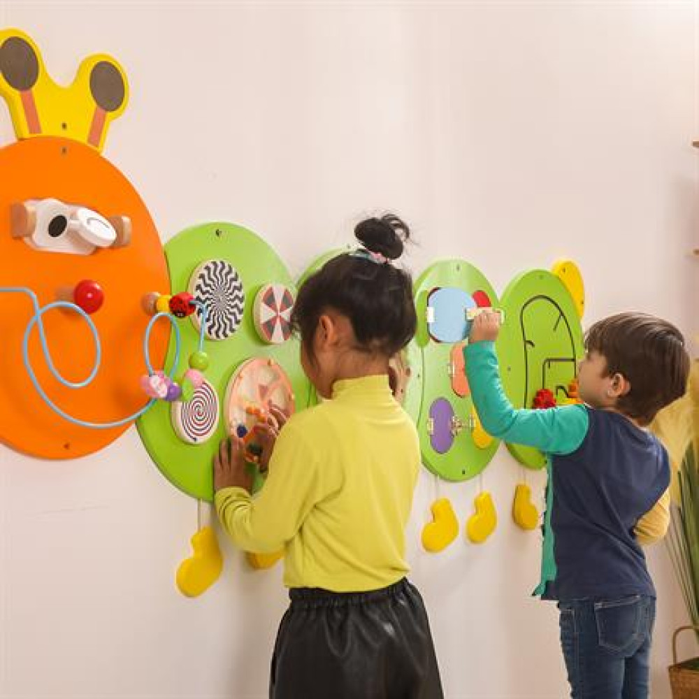 Бізіборд Viga Toys Гусениця (44557FSC)
