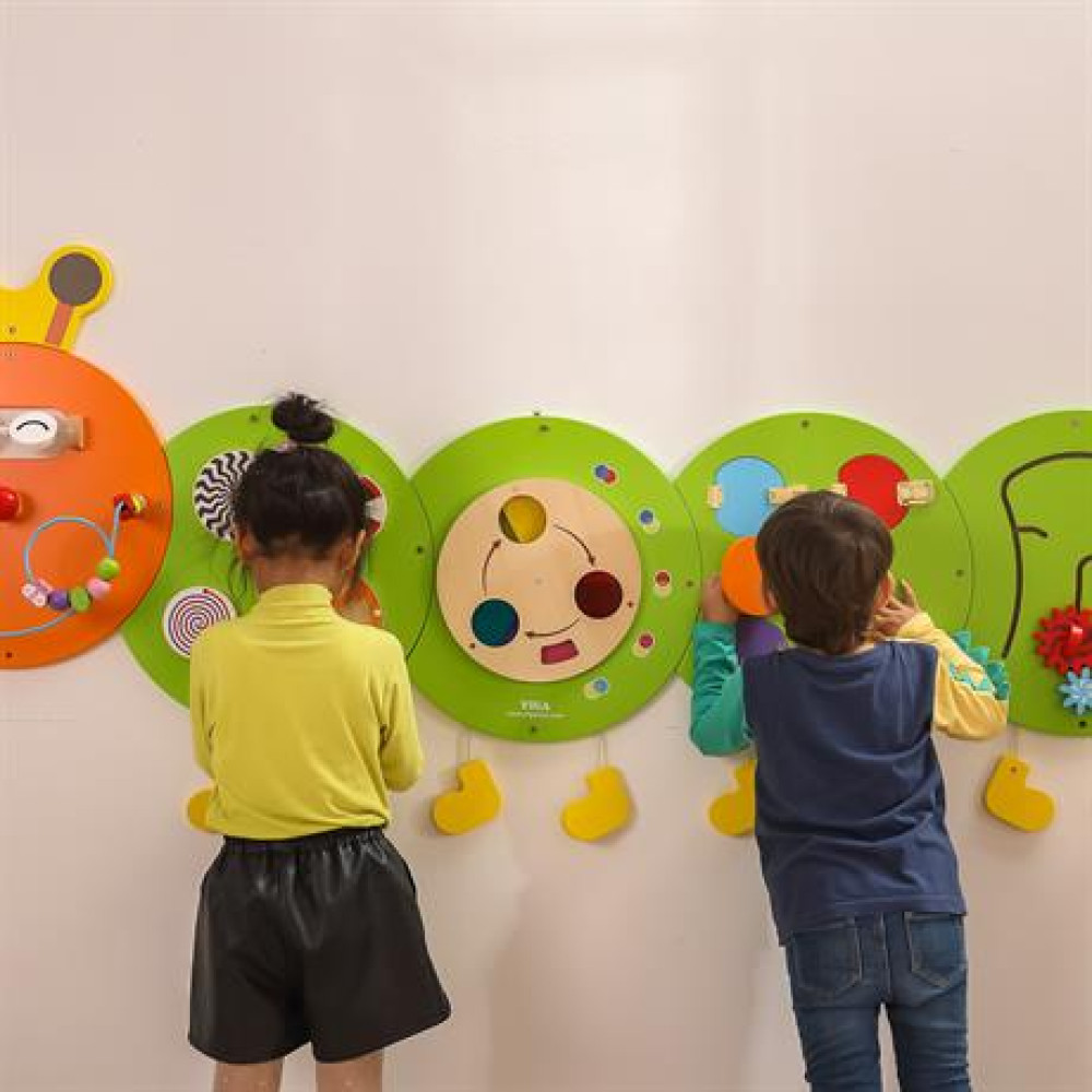 Бізіборд Viga Toys Гусениця (44557FSC)