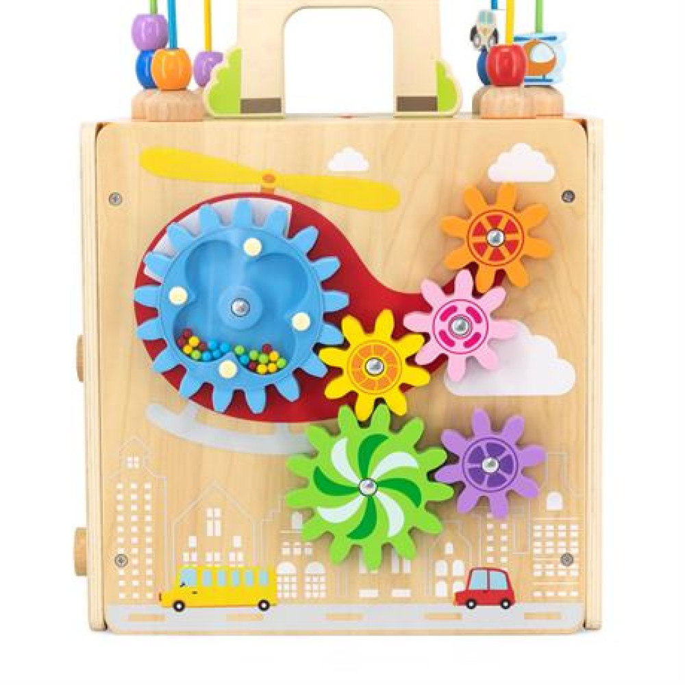 Бизикуб Viga Toys 5 в 1 (44591)