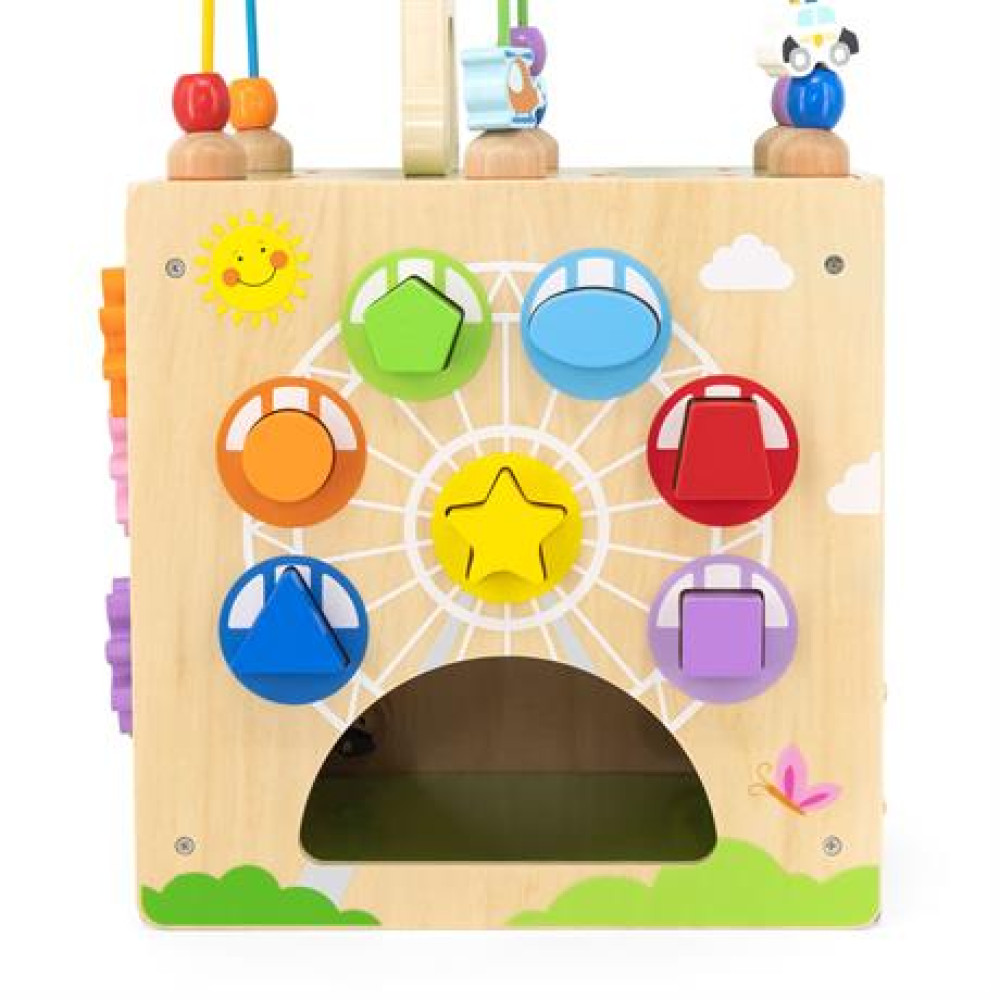 Бизикуб Viga Toys 5 в 1 (44591)