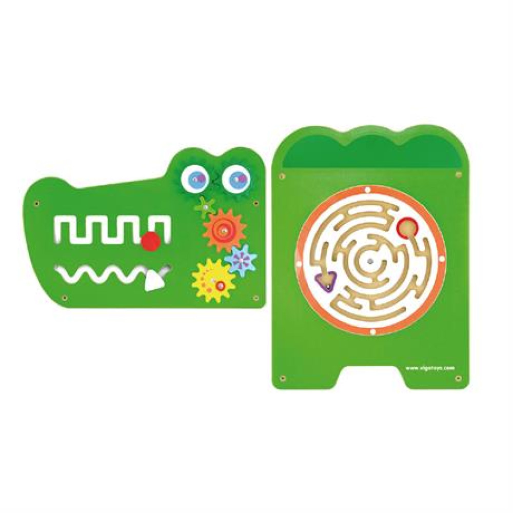Бизиборд Viga Toys Крокодил 50346FSC