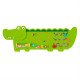 Бизиборд Viga Toys Крокодильчик 50469FSC