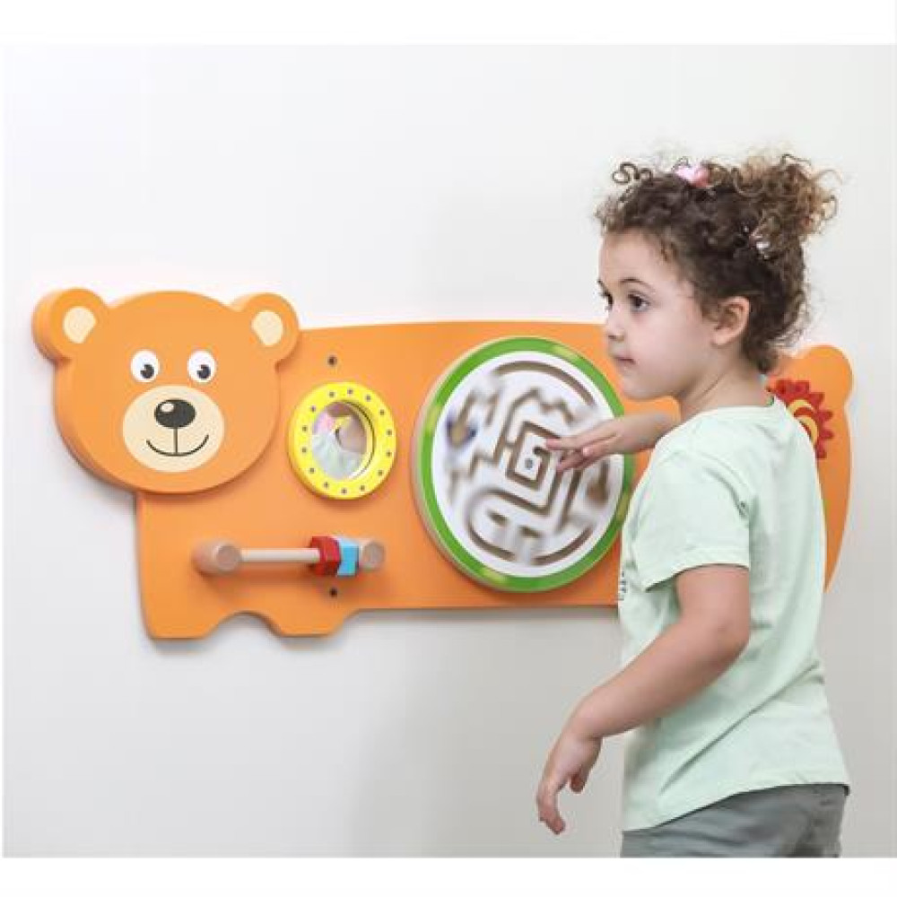 Бізіборд Viga Toys Ведмежа (50471FSC)