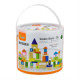 Дерев'яні кубики Viga Toys Місто 50287