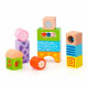 Дерев'яні кубики Viga Toys Брязкальця 50682