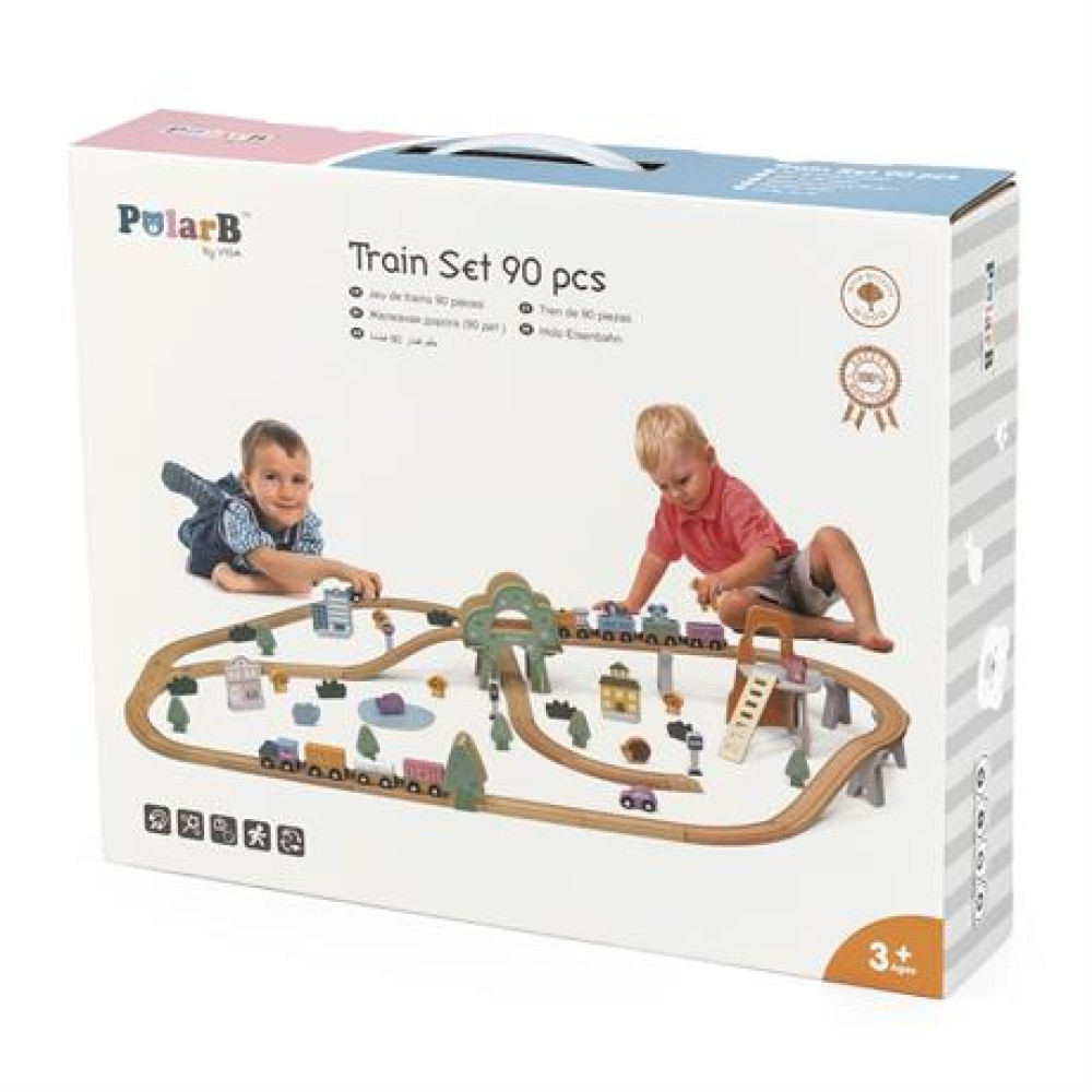 Залізниця Viga Toys PolarB 44067