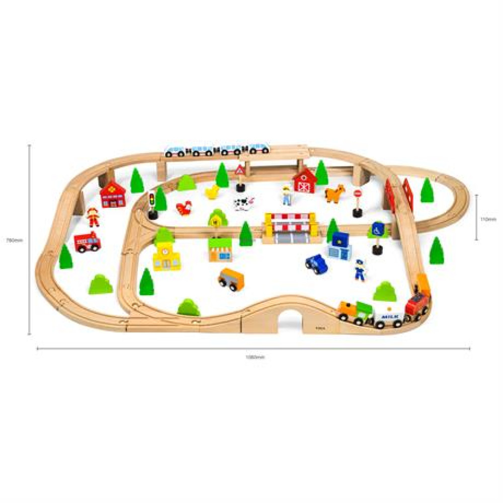 Залізниця Viga Toys 50998