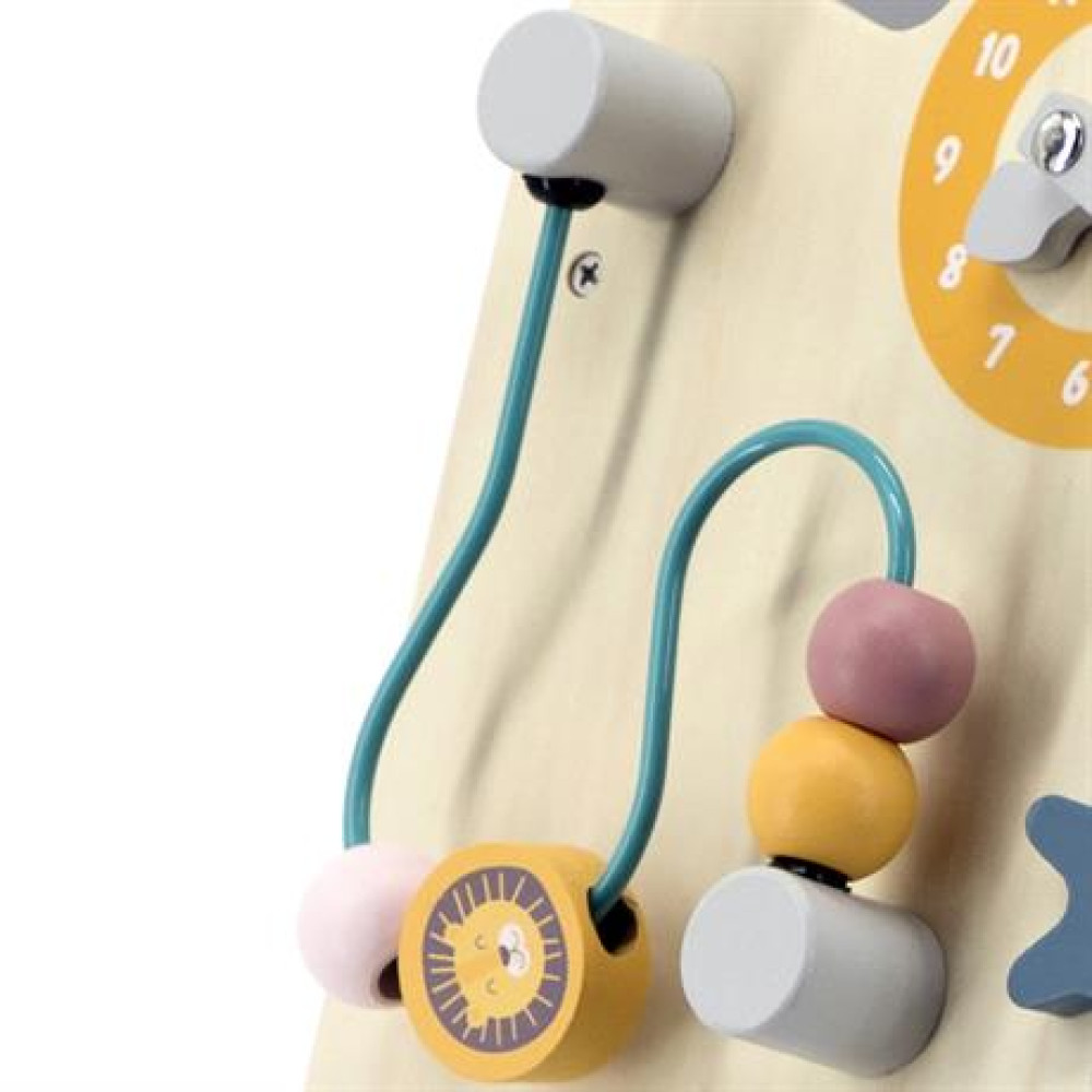 Дитячі ходунки-каталка Viga Toys PolarB із бізібордом (44028)