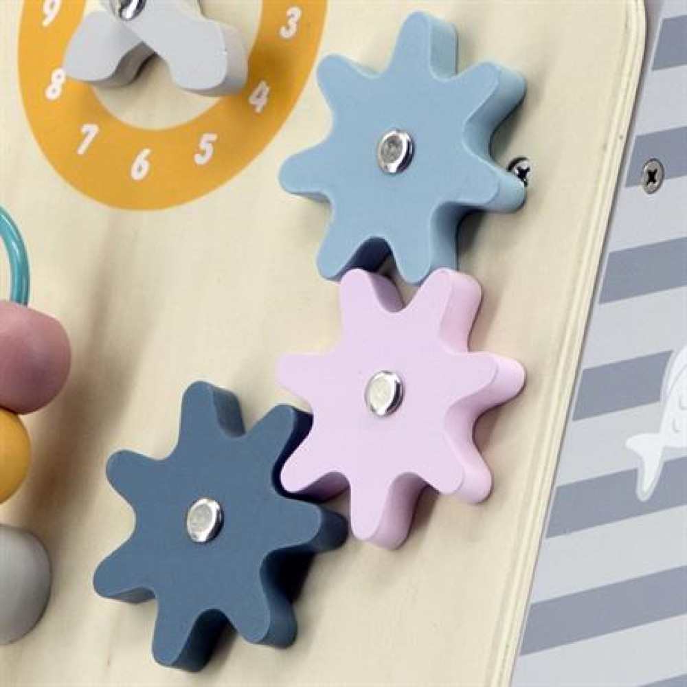 Дитячі ходунки-каталка Viga Toys PolarB із бізібордом (44028)