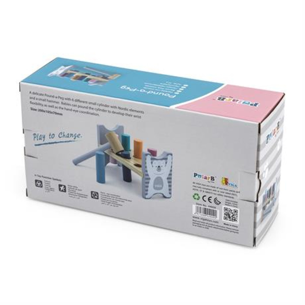 Стукачка Viga Toys PolarB Цвяхи