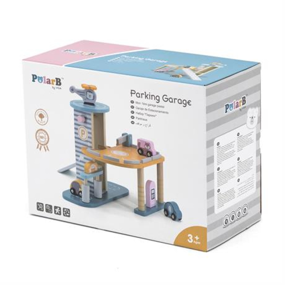 Ігровий набір Viga Toys PolarB Паркінг