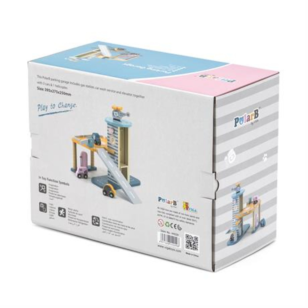 Ігровий набір Viga Toys PolarB Паркінг