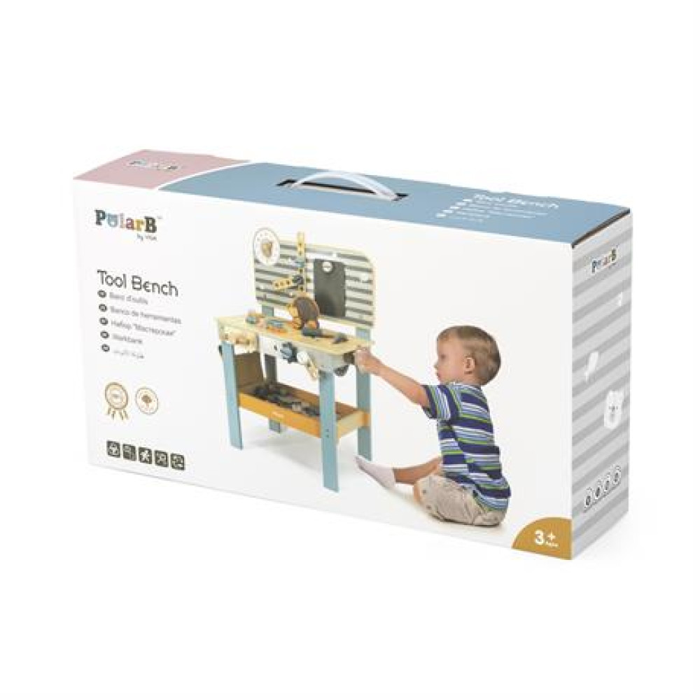 Верстак з інструментами Viga Toys PolarB (44065)