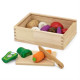 Іграшкові продукти Viga Toys Нарізані овочі 44540